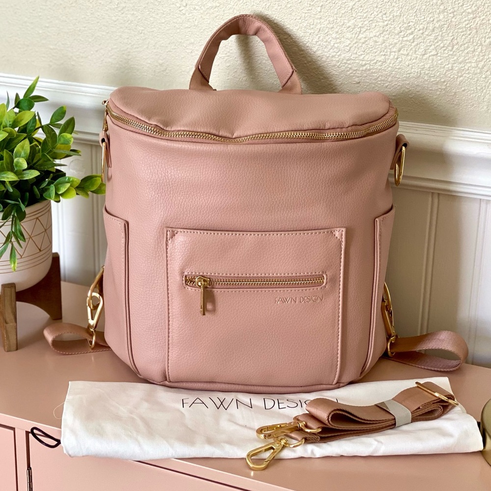 Fawn Design Pink Backpack